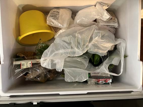 やばい冷蔵庫（野菜室）の整理整頓