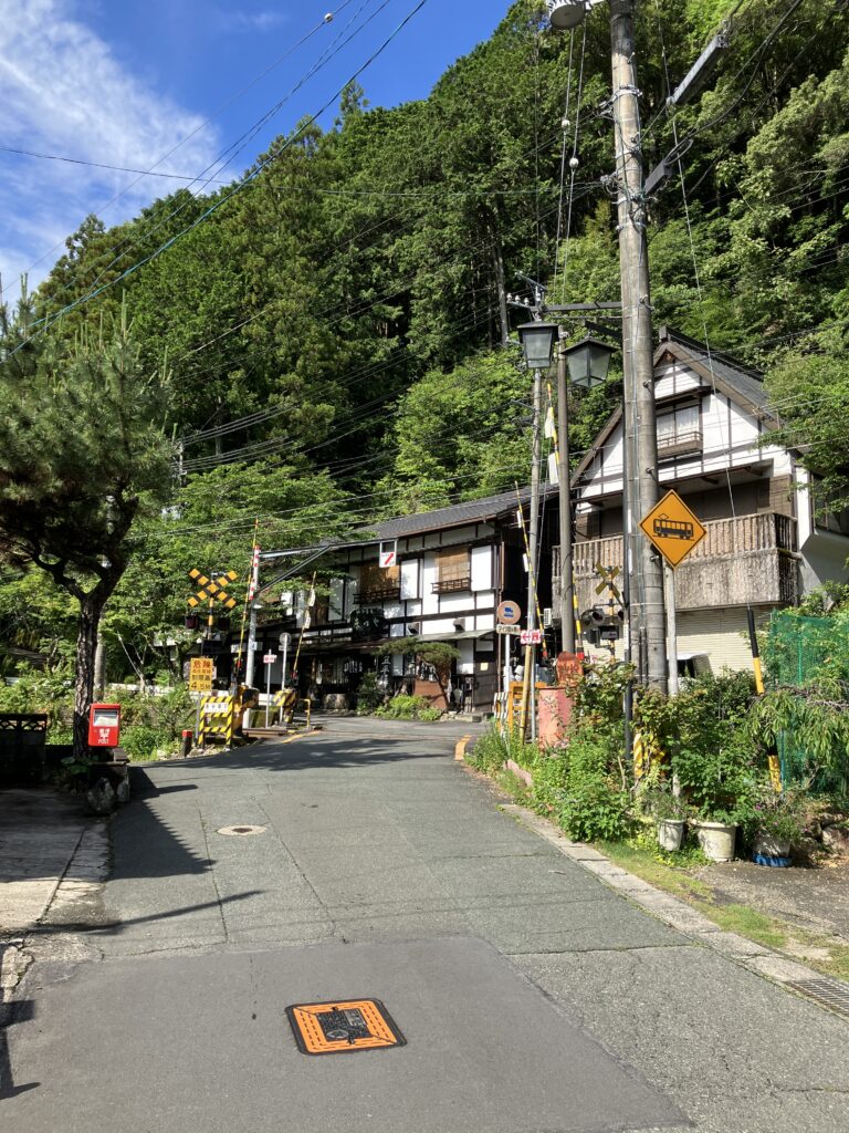 湯谷温泉 踏切